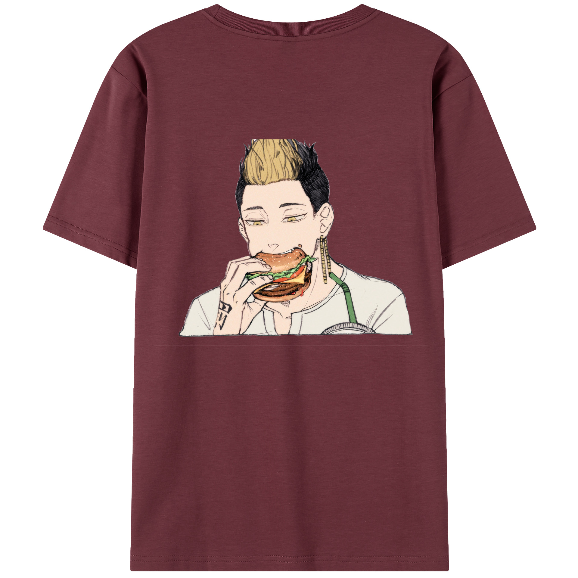 （画像用） 東京リベンジャーズ Tokyo Revengers 綿100％半袖Tシャツ（背面プリント）